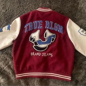 Men's/Women's True Religion Varsity Jacket